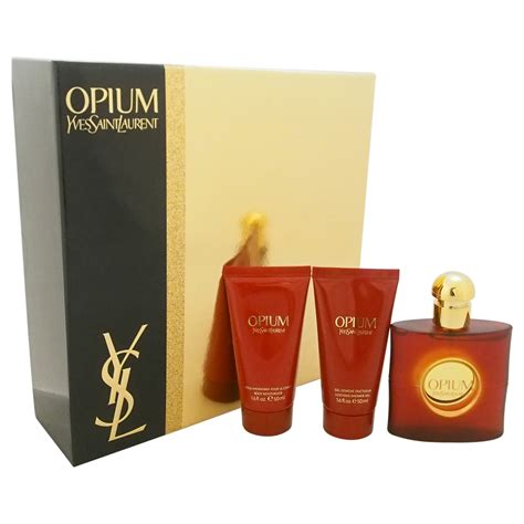 opium gift sets on offer.